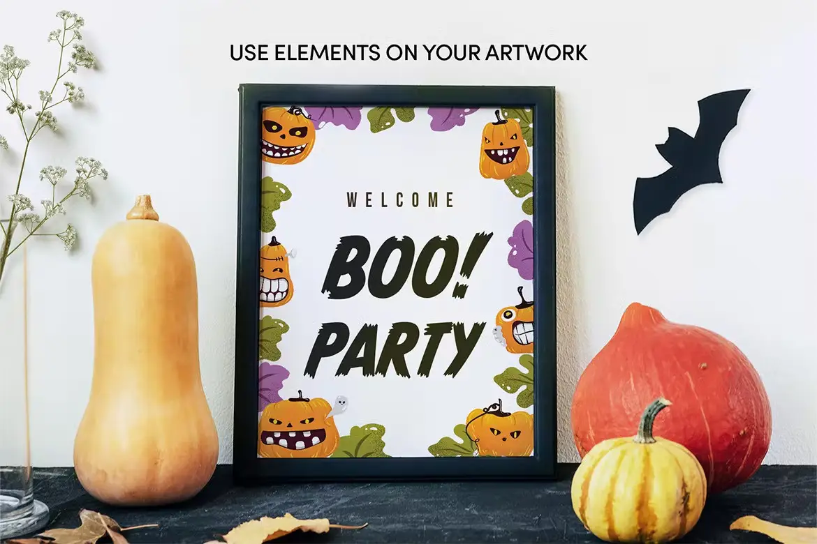 Halloween Graphics & Cartoon Clipart Pack 17 halloween graphics cartoon clipart pack10