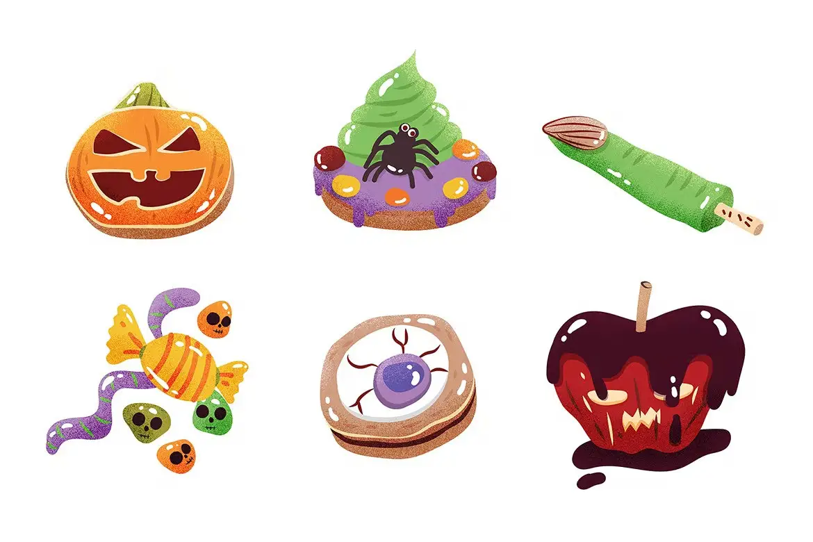 Halloween Graphics & Cartoon Clipart Pack 4 halloween graphics cartoon clipart pack13