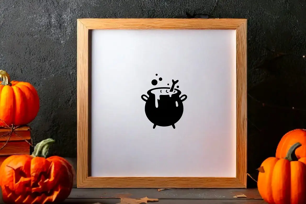 Halloween Silhouettes Cliparts Set