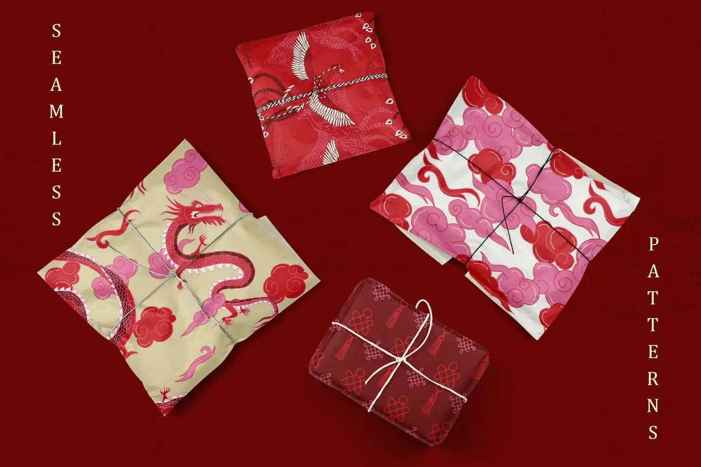 Hand Drawn Chinese Patterns
