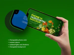 hand holding phone 14 horizontal2