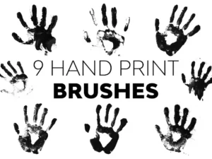 hand print brushes1