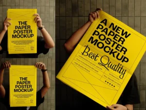 handling big poster mockup 3 krv1