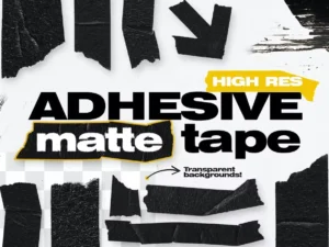 high res adhesive matte tape objects1jpeg