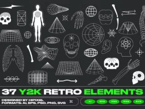 hipixel 37 y2k retro elements