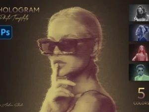 hologram photo templates1