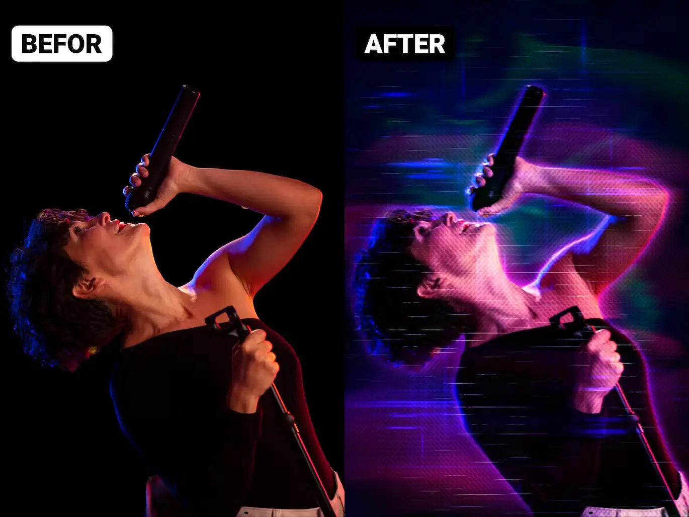 Hologram Photoshop Effect 6 hologram photoshop effect5