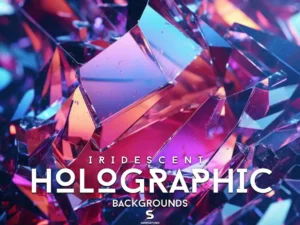 holographic iridescent glass backgrounds1