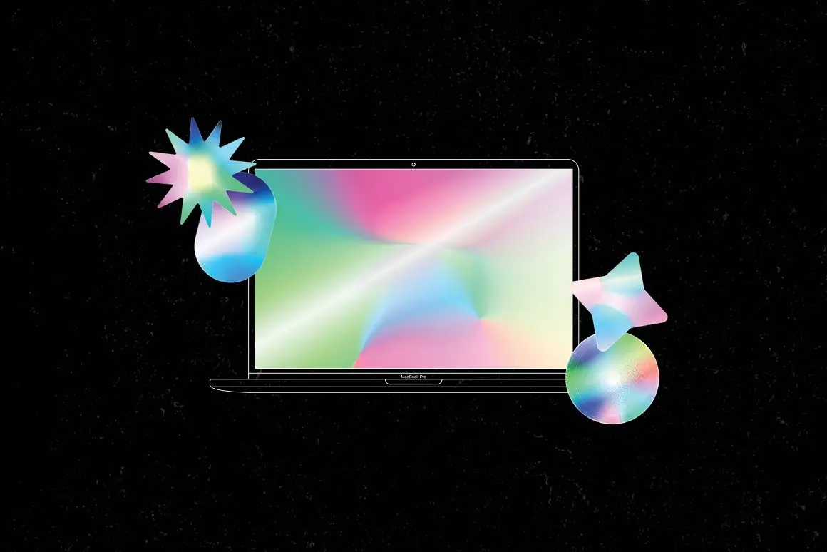 Holographic Sticker Pack 2 10 holographic sticker pack 209