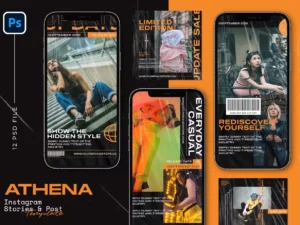 hype fashion instagram template athena1