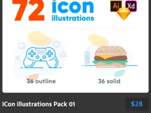 icon illustrations pack 01