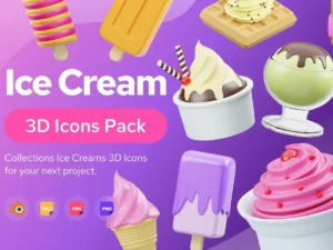 ice cream 3d icon1