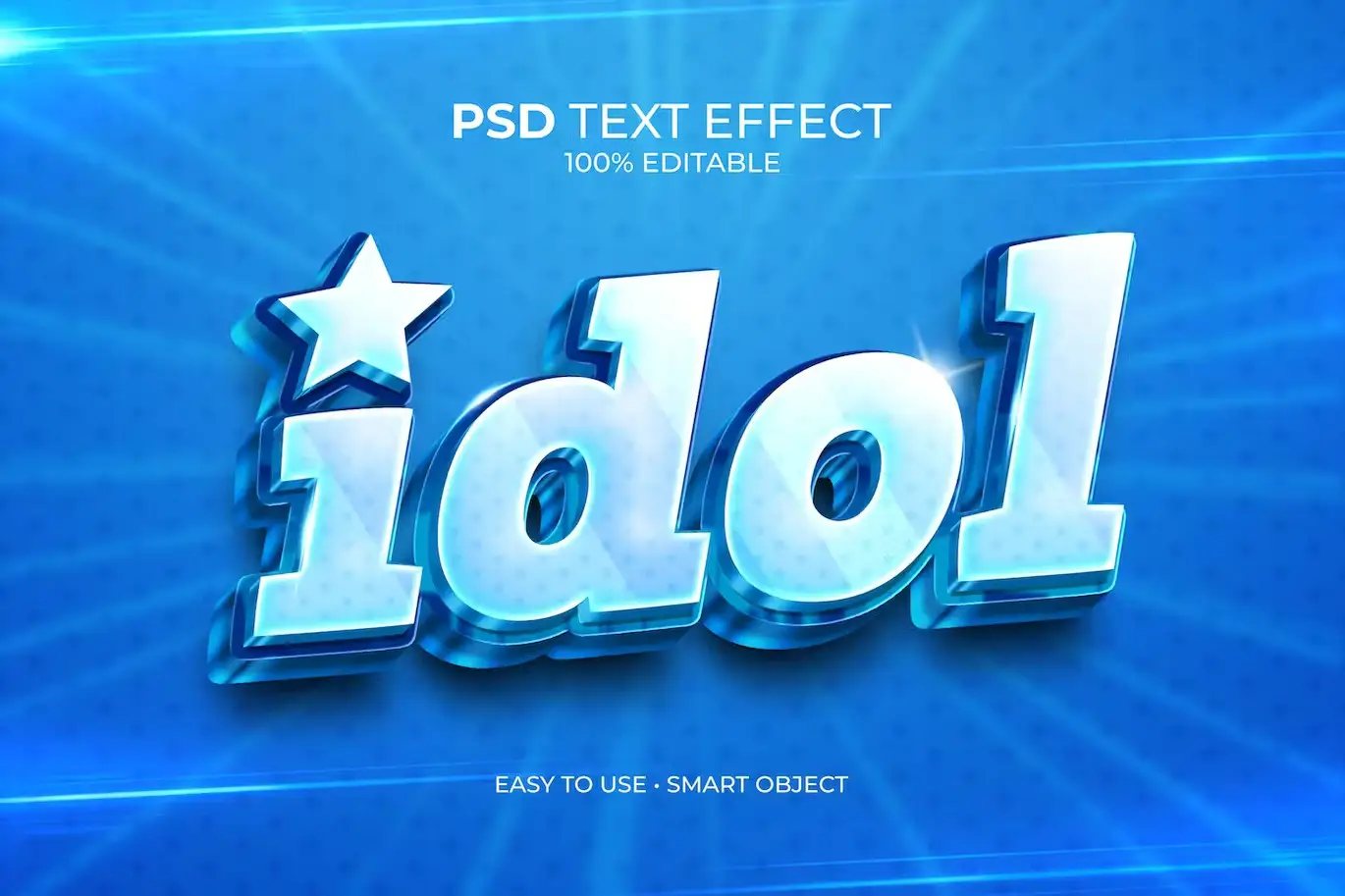 Idol Star Text Effect