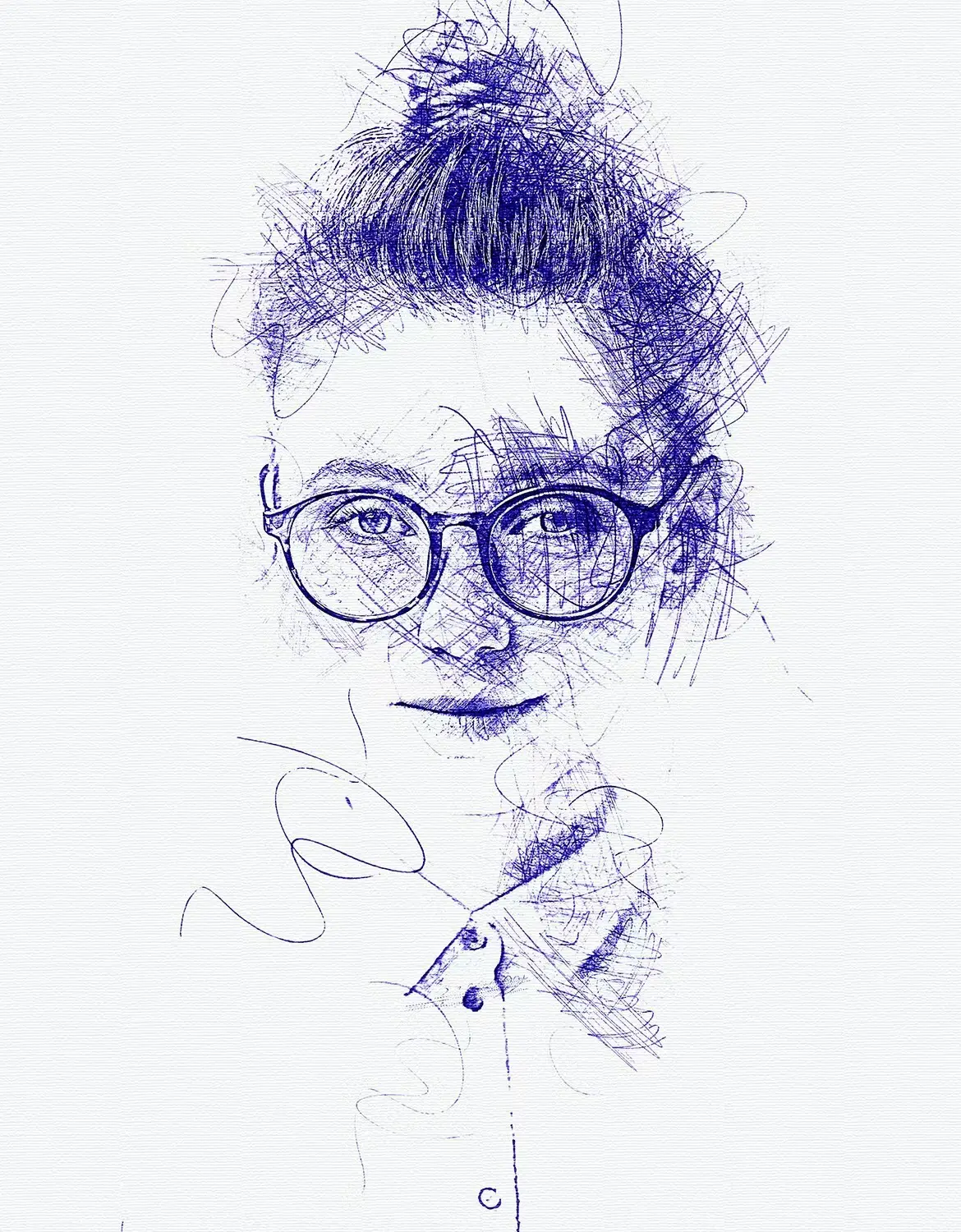 Ink Pen Sketch Photoshop Action 3 ink pen sketch photoshop action3