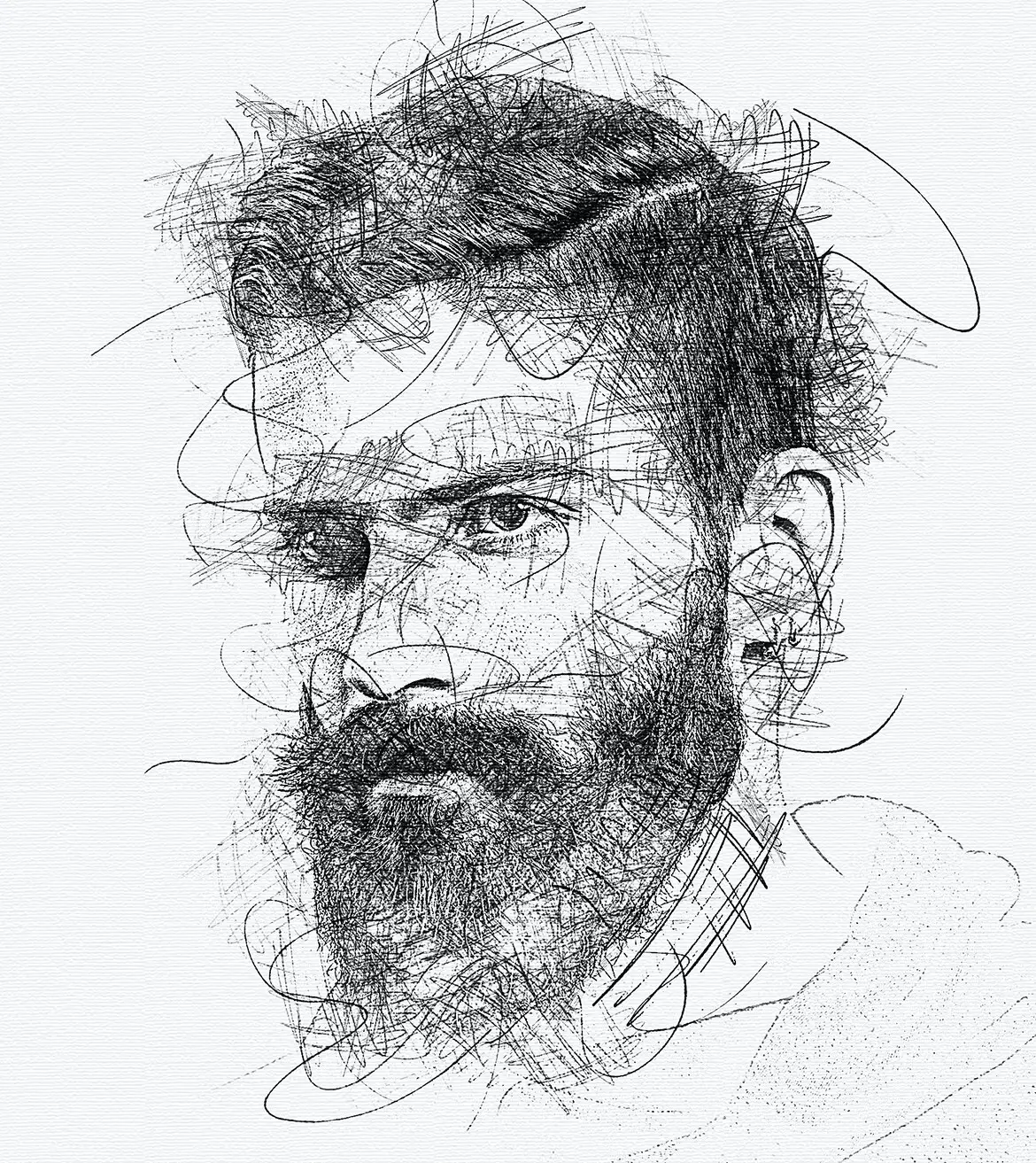Ink Pen Sketch Photoshop Action 9 ink pen sketch photoshop action5