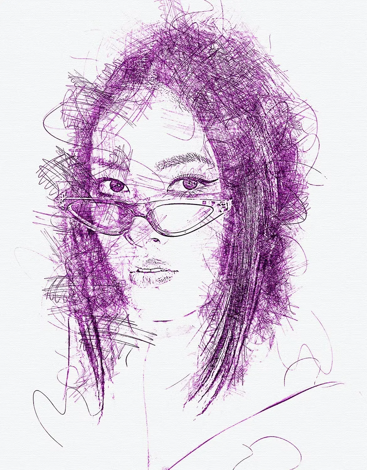 Ink Pen Sketch Photoshop Action 7 ink pen sketch photoshop action6