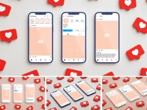 instagram interface mockup1