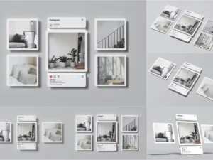 instagram post 3d mockup1