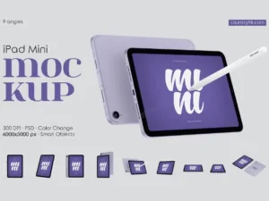 ipad mini mockup set1