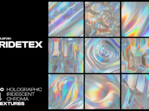 iridetex holographic iridescent textures pack01
