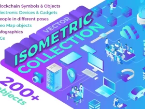 isometric flat vector collection01