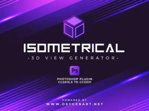 isometrical 3d view generator photoshop plugin01