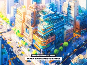 japan anime photo effect1