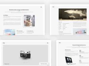 jilian creative agency psd template2