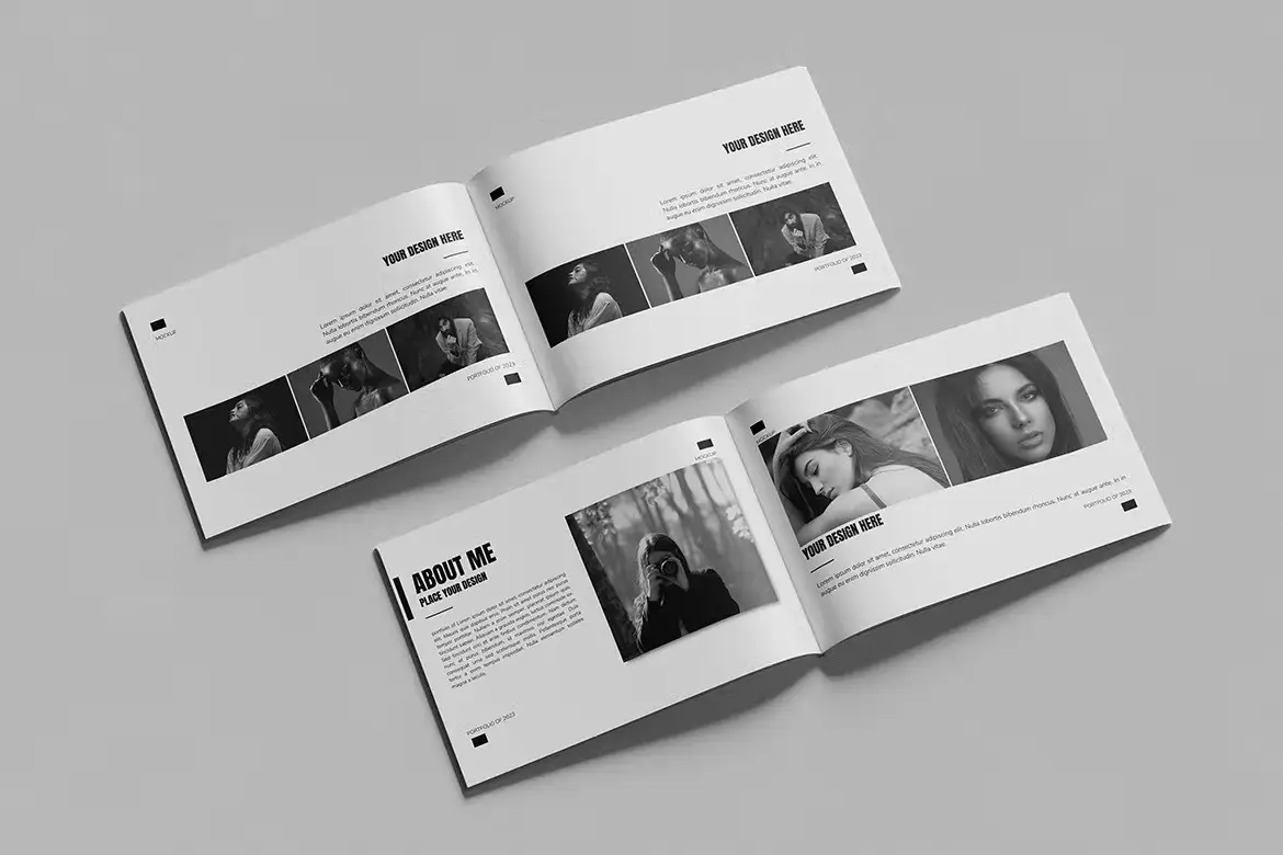 Landscape Magazine and Catalog Mockup