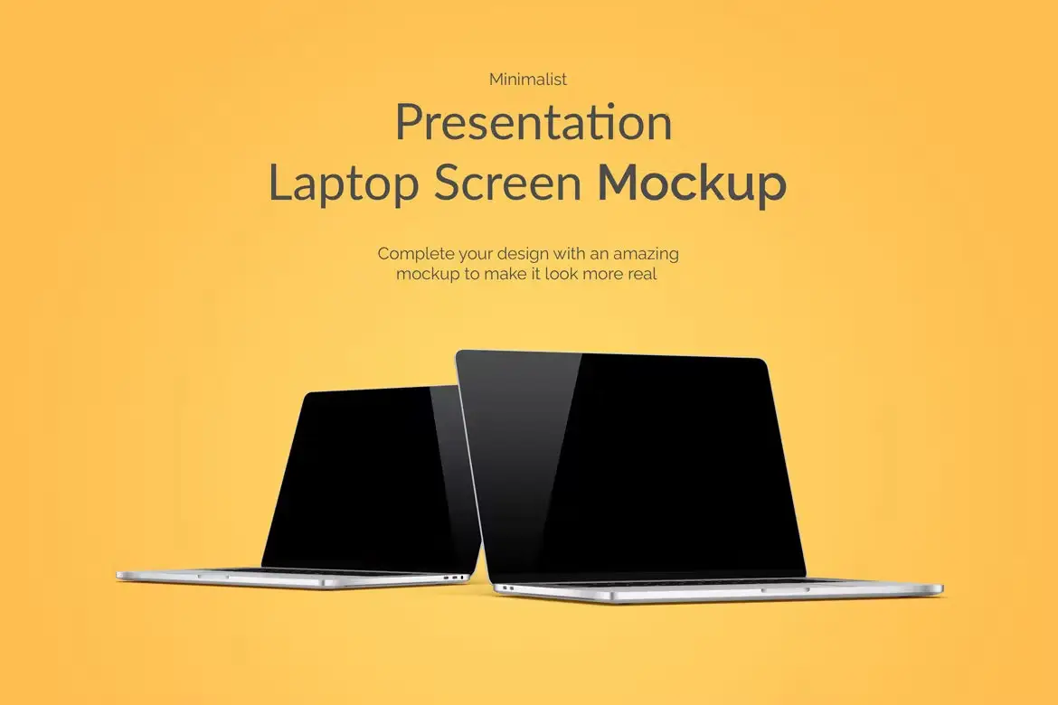 Adobe Photoshop Laptop Screen Mockups Bundle - 3 Items 4 laptop screen mockup creator2