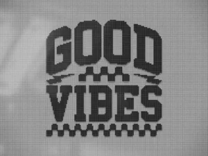 lcd screen text logo effect 1