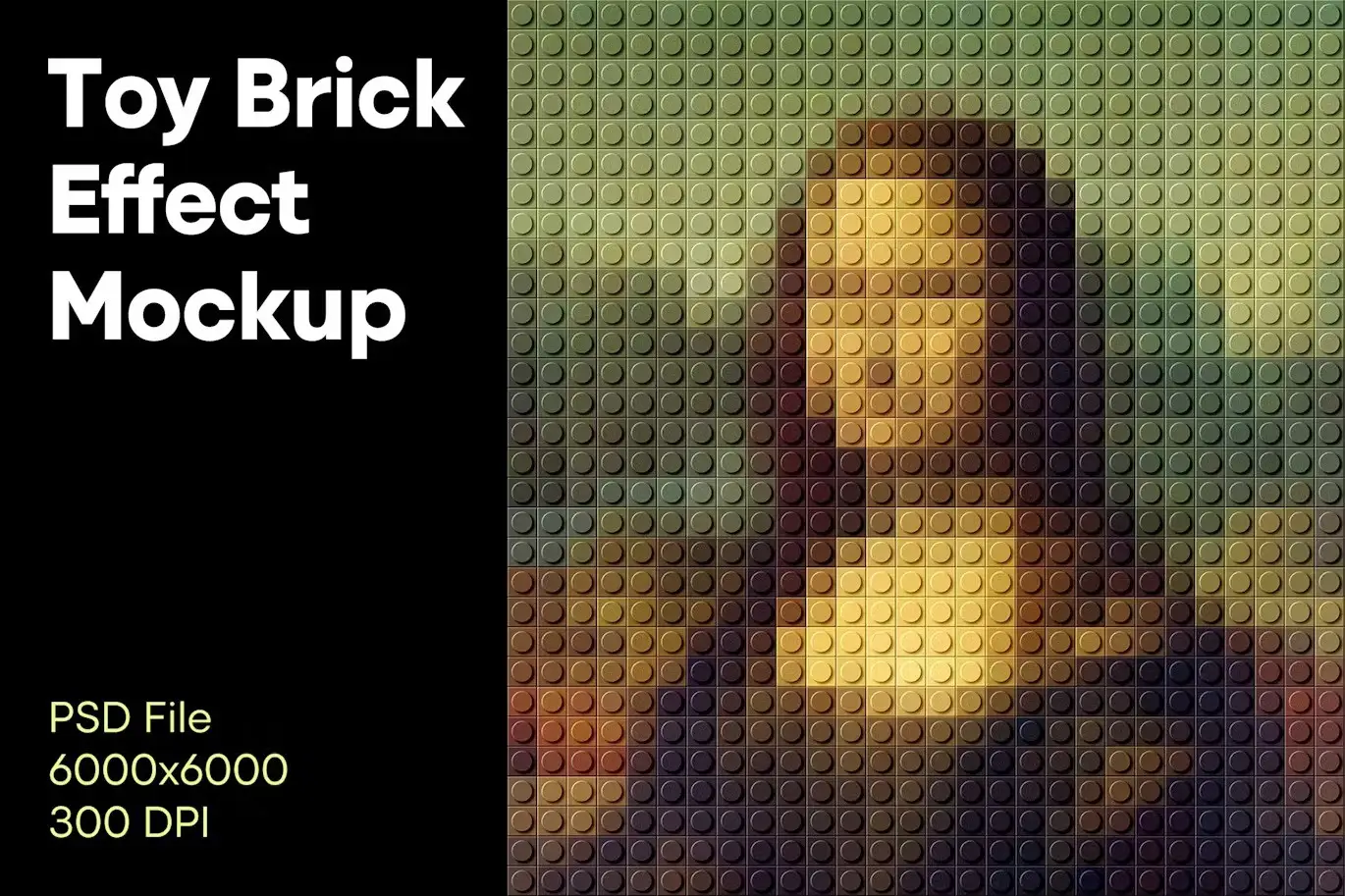 Lego Effect Mockup