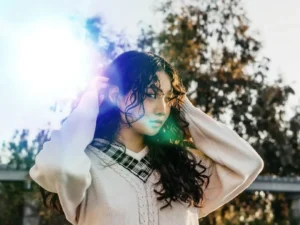 lens flare blue overlay4