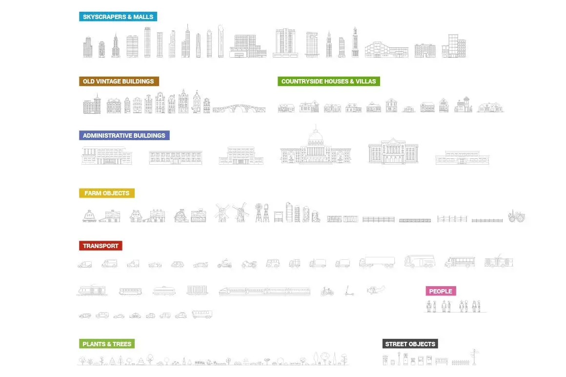 Linear Design Object Library 3 linear design object library2