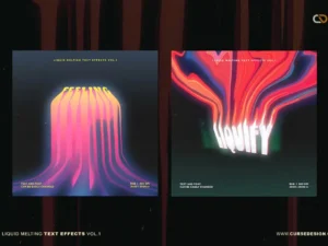 liquid melting text effects vol1 7