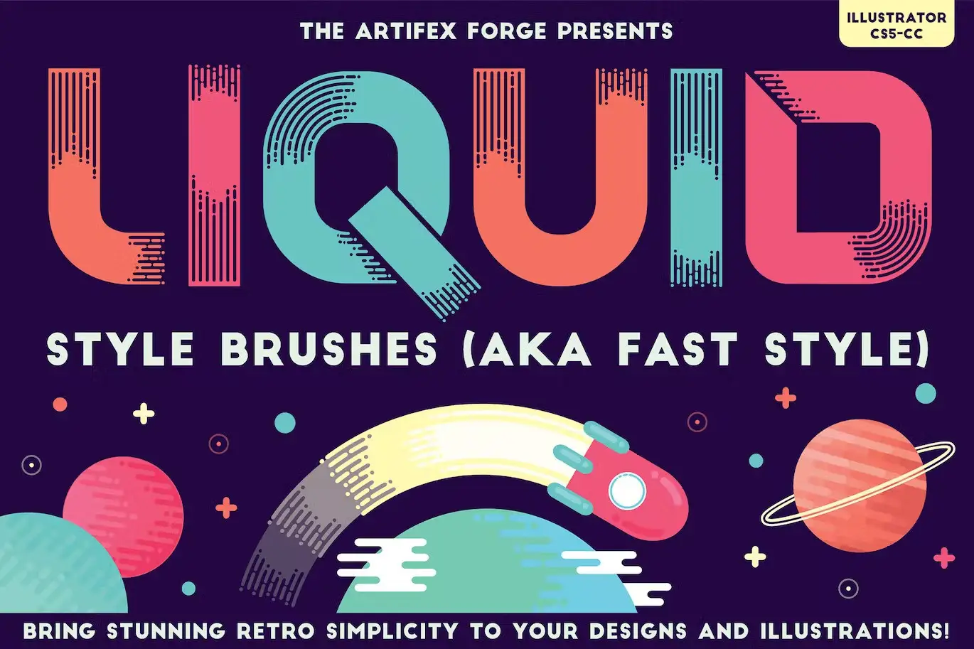 Nebula Liquid Style Font
