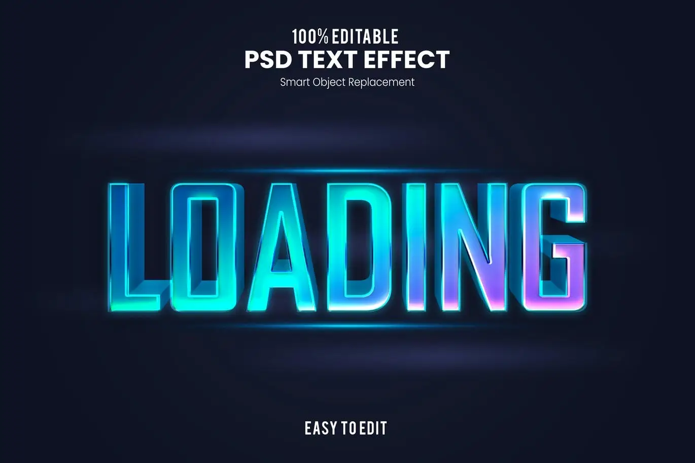 Loading - Smooth Futuristic Esport Text Effect