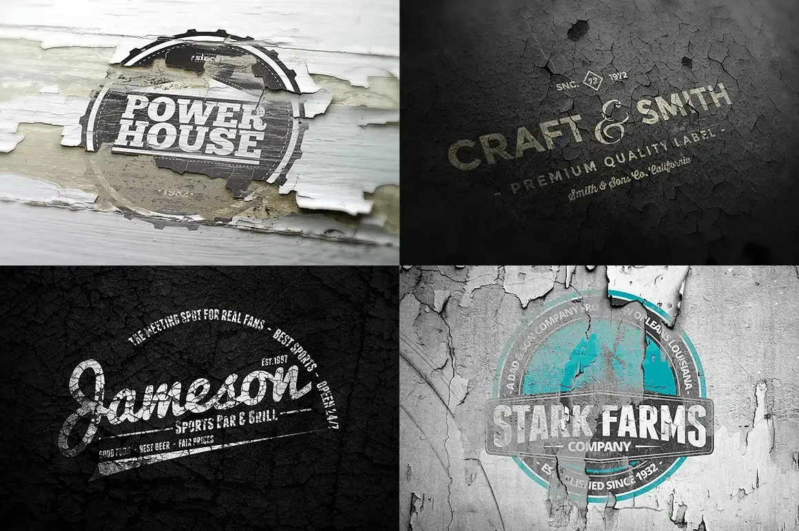 Logo Mock-ups Vol.1