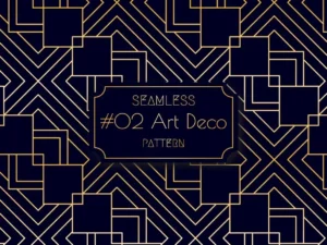 luxury art deco seamless pattern02