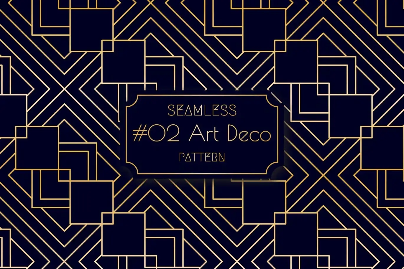Luxury Art Deco Seamless Pattern