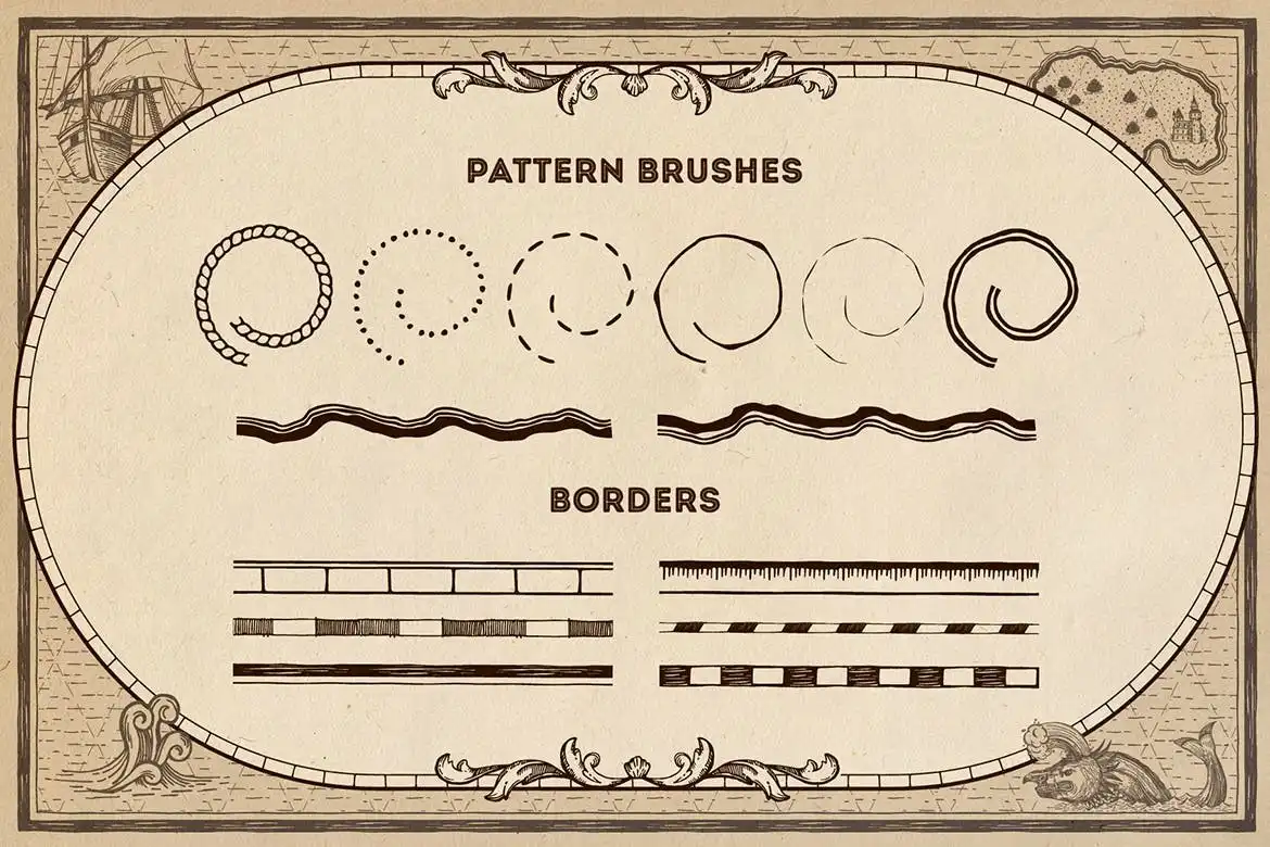 Magic Lands Vintage Map Creator
