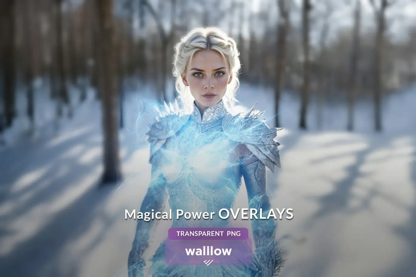 Magic Power Light Transparent PNG Photo Overlays