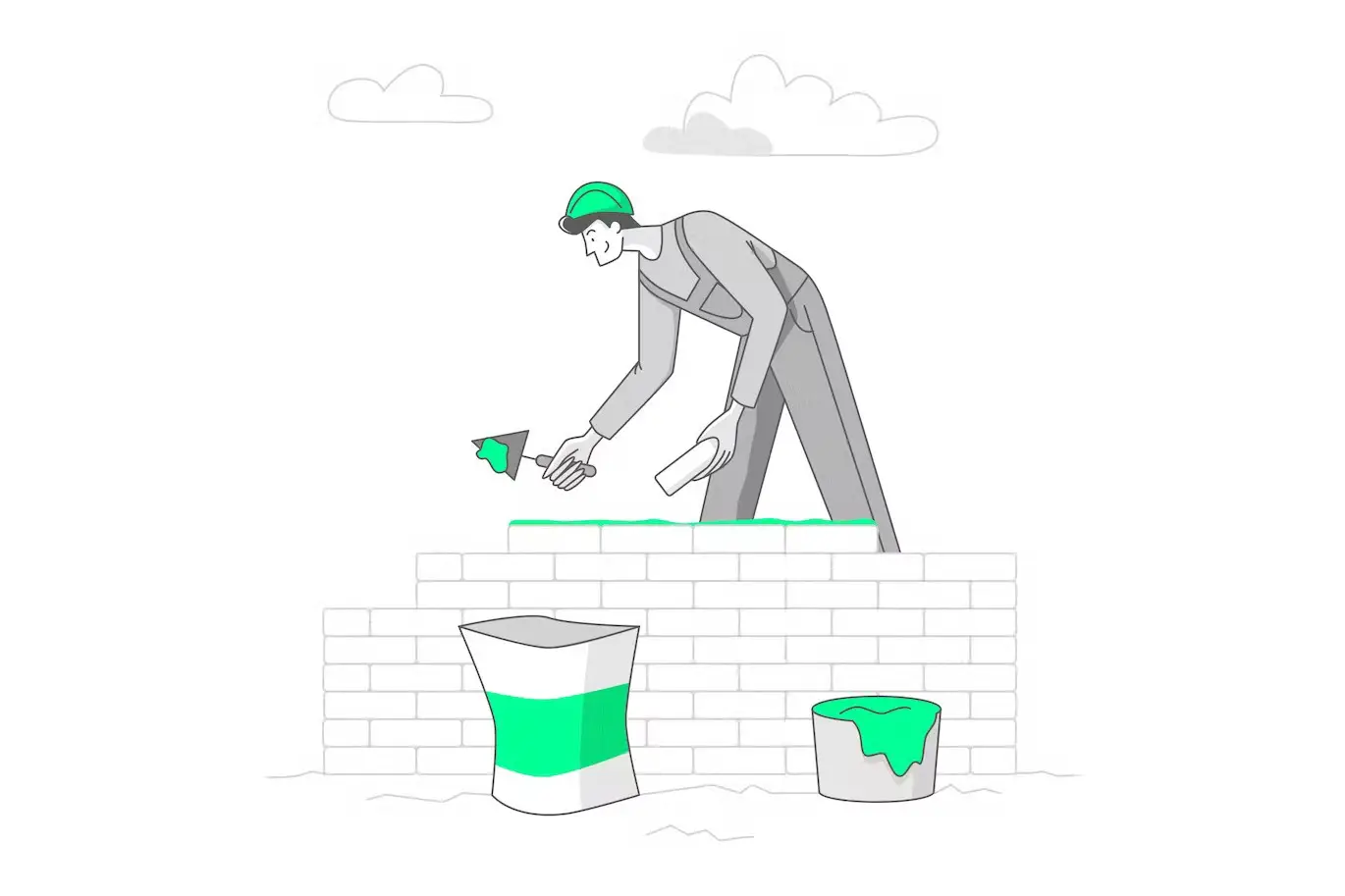 Man is Repairing a Closet 11 man is repairing illustrations12