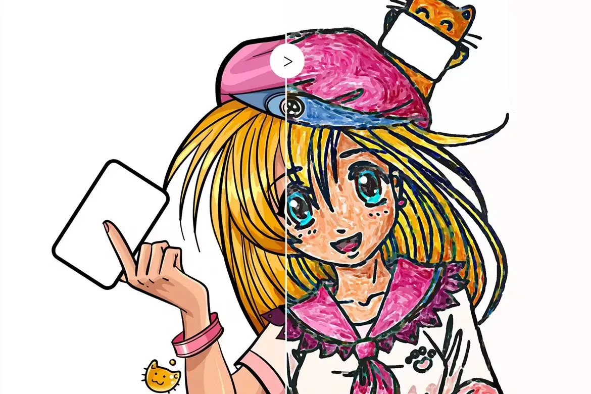 Marker Photoshop Action