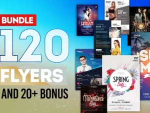 mega bundle 100 flyers templates01