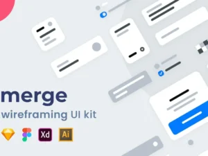 merge wireframing ui kit1 2