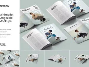 minimalist magazine mockup01