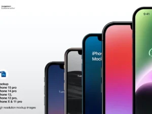 mockup iphone 15 pro iphone 14 iphone 13 more1
