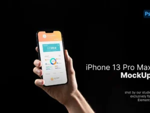 mockup template newest iphone 13 pro max1
