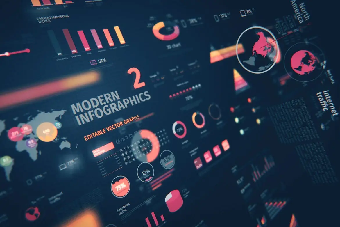 Modern Editable Infographics vol. 01 6 modern editable infographics10